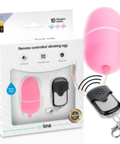 ONLINE - REMOTE CONTROL VIBRATING EGG M PINK