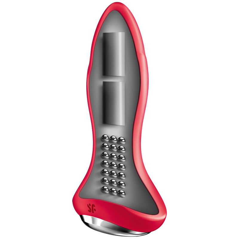 SATISFYER ROTATOR PLUG 1+ VIBRATING PLUG APP - BLACK - Image 2