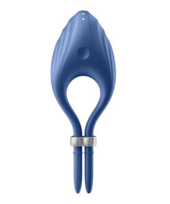 Alternative view of SATISFYER DUELIST ANILLO VIBRADOR - GRIS