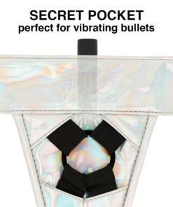 Alternative view of MYTHOLOGY - FANTASY HARNESS - IRIDESCENT HARNESS L/XL