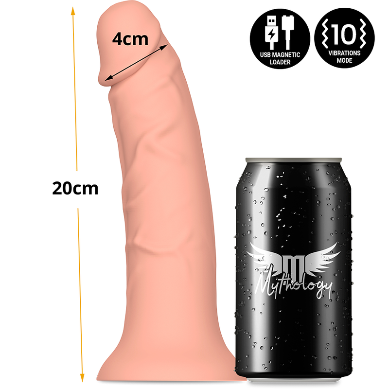 MYTHOLOGY - ASHER ORIGINAL DILDO M - VIBRATOR COMPATIBLE WITH WATCHME WIRELESS TECHNOLOGY - Image 5
