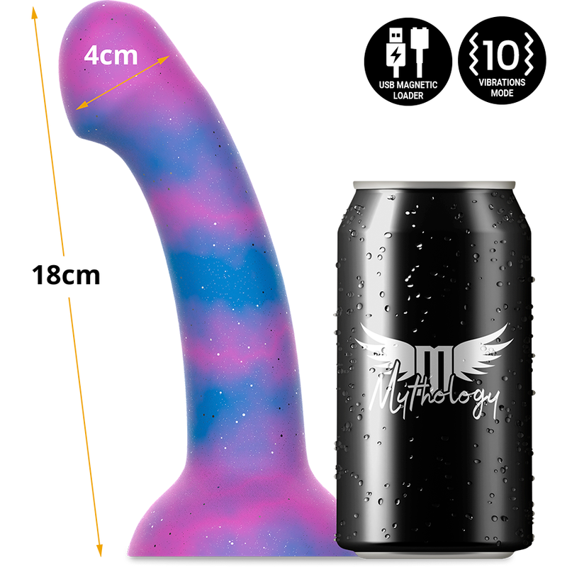 MYTHOLOGY - DION GALACTIC DILDO M - VIBRATOR WATCHME WIRELESS TECHNOLOGY COMPATIBLE - Image 5