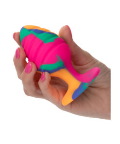 Alternative view of CALEXOTICS - CHEEKY LARGUE SWIRL PLUG ANAL