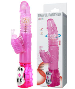BAILE - TRAVEL PARTNER UP  DOWN ROTATOR RABBIT PINK