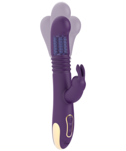 Alternative view of TREASURE - BASTIAN RABBIT UP  DOWN ROTATOR  VIBRATOR + WATCHME REMOTE CONTROL
