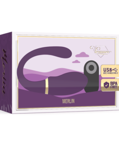 Alternative view of TREASURE - MERLIN DOUBLE COUPLE VIBRATOR REMOTE CONTROL