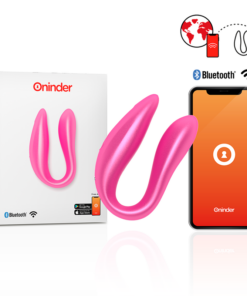 ONINDER - LISBOA G-SPOT  CLITORAL STIMULATOR PINK - FREE APP