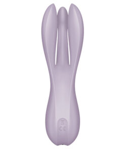 SATISFYER THREESOME 2 VIBRATOR - VIOLET