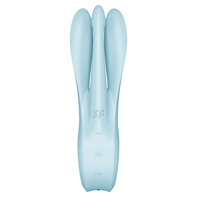 SATISFYER THREESOME 1 VIBRATOR - BLUE - Image 3