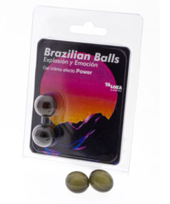 TALOKA - 2 BRAZILIAN BALLS POWER EFFECT EXCITING GEL