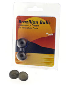 TALOKA - 2 BRAZILIAN BALLS FRESH EFFECT EXCITING GEL