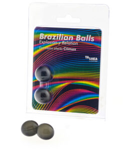 TALOKA - 2 BRAZILIAN BALLS CLIMAX EFFECT EXCITING GEL
