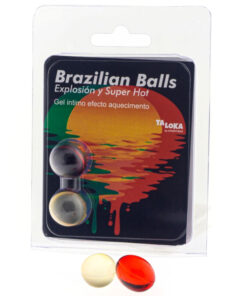 TALOKA - 2 BRAZILIAN BALLS SUPER HOT EFFECT EXCITING GEL