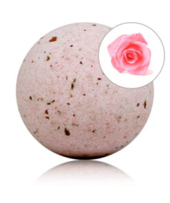 TALOKA - ROSES SCENTED BATH BOMB WITH ROSE PETALS