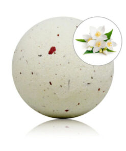 TALOKA - JASMINE SCENTED BATH BOMB WITH ROSE PETALS