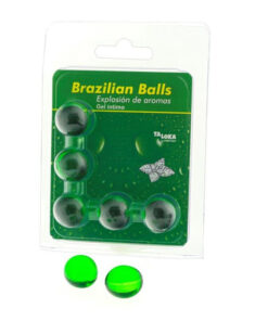 TALOKA - 5 BRAZILIAN BALLS MINT INTIMATE GEL