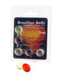 TALOKA - 5 BRAZILIAN BALLS SUPER HOT EFFECT EXCITING GEL