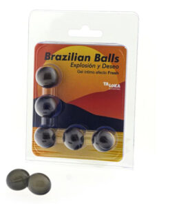 TALOKA - 5 BRAZILIAN BALLS FRESH EFFECT EXCITING GEL
