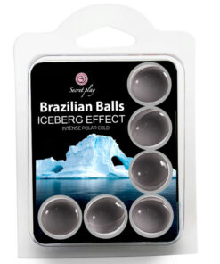SECRET PLAY SET 6 BRAZILIAN BALLS ICEBERG EFFECT