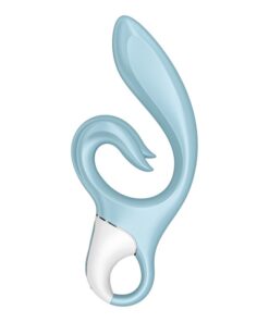 SATISFYER LOVE ME RABBIT VIBRATION - BLUE