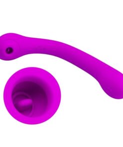 Alternative view of PRETTY LOVE - ALEX LILAC VIBRATOR AND CLITORAL SUCKER