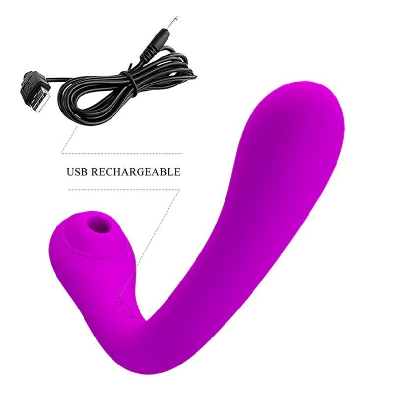 PRETTY LOVE - ALEX LILAC VIBRATOR AND CLITORAL SUCKER - Image 5