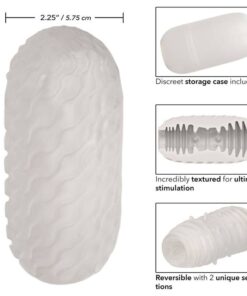 Alternative view of CALEXOTICS - REVERSIBLE RIBBED STROKER