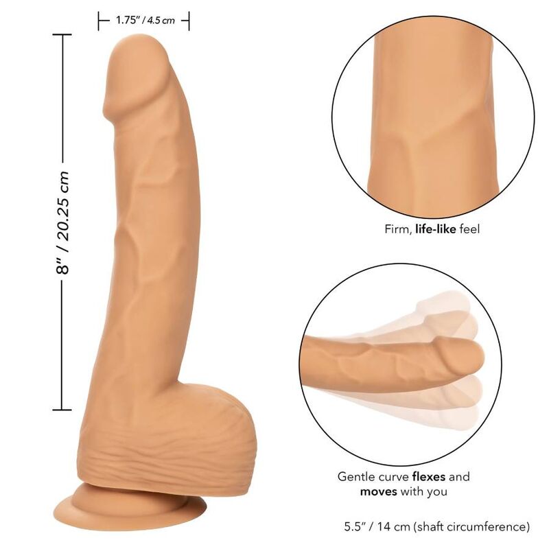 CALEXOTICS - SILICONE STUDS 20.32 CM SKIN - Image 2