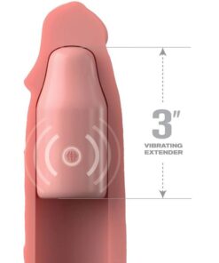 Alternative view of FANTASY X- TENSIONS - PIPEDREAMS SLEEVE 22,86 CM + 7,62 CM PLUG REMOTE SKIN