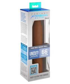 Alternative view of FANTASY X- TENSIONS - PIPEDREAMS EXTENSION SLEEVE UNCUT 17,78 CM CARAMEL