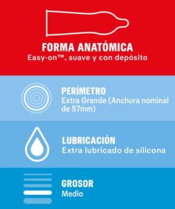 Alternative view of DUREX - SENSITIVE XL CONDOMS EXTRA LARGUE 10 UNITS