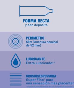 Alternative view of DUREX - EXTRA LUBRICATED INVISIBLE CONDOMS 12 UNITS