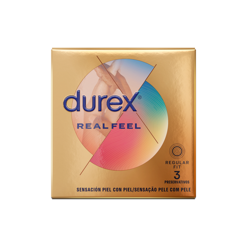 DUREX - REAL FEEL CONDOMS 3 UNITS - Image 2