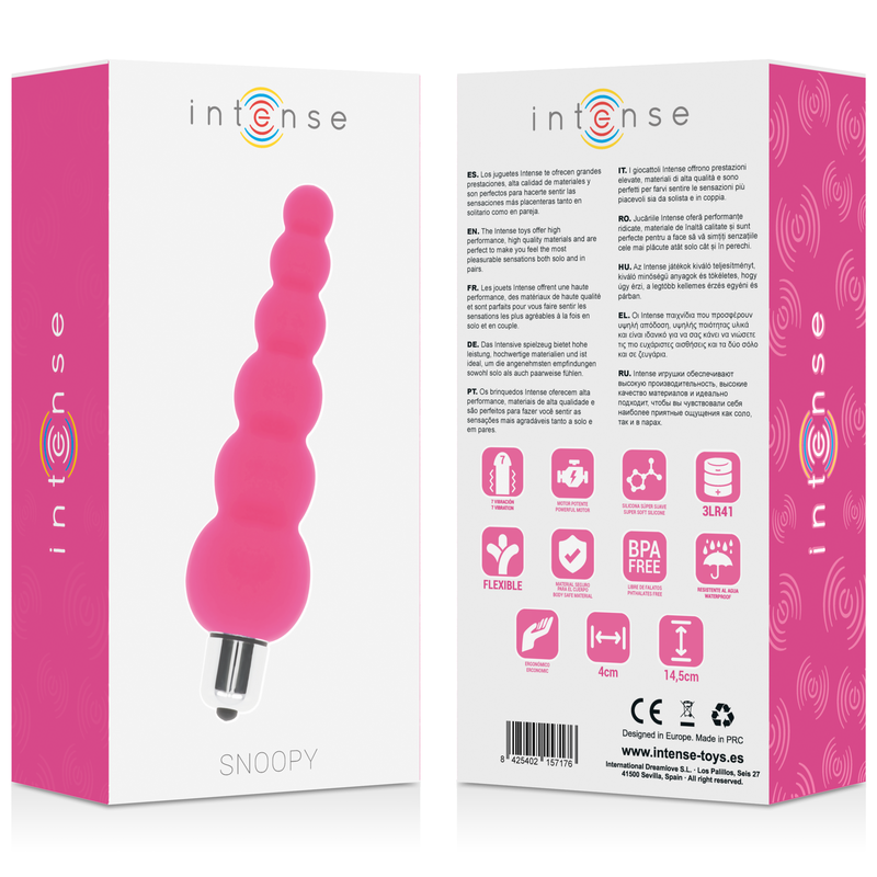 INTENSE - SNOOPY 7 SPEEDS SILICONE INTENSE - PINK - Image 4