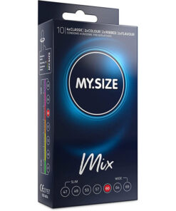 MY SIZE - MIX CONDOMS 60 MM 10 UNITS