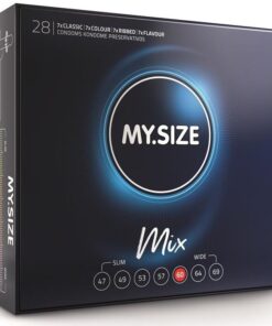 MY SIZE - MIX CONDOMS 60 MM 28 UNITS