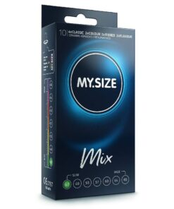 MY SIZE - MIX CONDOMS 47 MM 10 UNITS