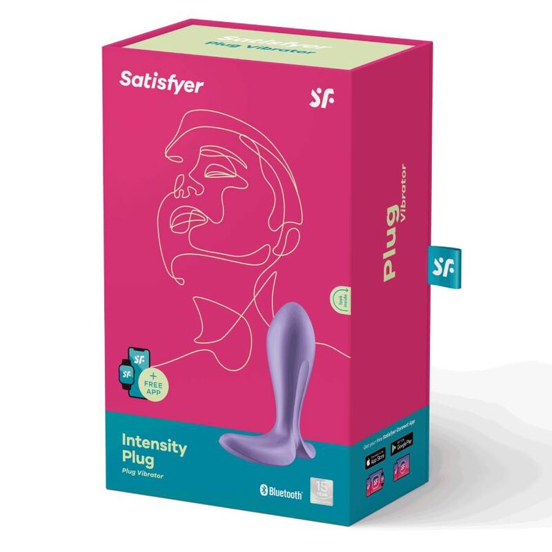 SATISFYER INTENSITY PLUG - PURPLE - Image 3