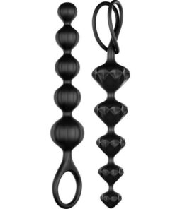 SATISFYER - LOVE BEADS BLACK