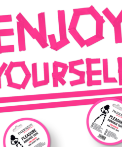 Alternative view of DARKNESS - NON-STICKY PINK BONDAGE TAPE 15 M