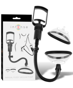 INTENSE - PUMP VAGINAL MANUAL PUMP WITH TWO INTERCHANGEABLE CUPS