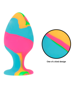 Alternative view of INTENSE - MULTICOLOR SILICONE PLUG SET