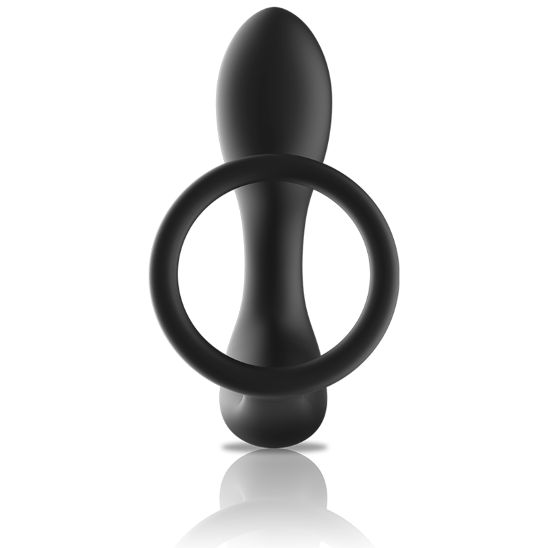 BLACKSILVER - REMOTE CONTROL ANAL MASSAGER RECHARGEABLE SILICONE BLACK - Image 3