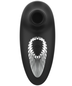 Alternative view of BLACKSILVER - DRAKE DELUXE SUCKING VIBE RECHARGEABLE SILICONE BLACK
