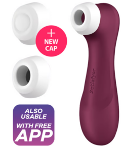 SATISFYER PRO 2 GENERACIÓN 3 - WINE RED