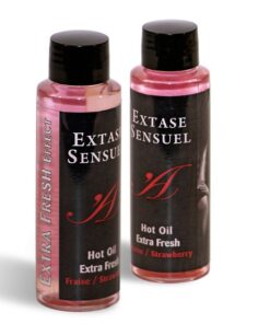 EXTASE SENSUAL - MASSAGE OIL WITH EXTRA FRESH STRAWBERRY EFFECT 100 ML