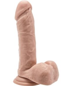GET REAL - DILDO 18 CM WITH BALLS SKIN