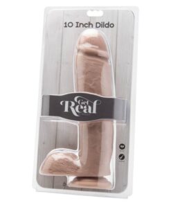 Alternative view of GET REAL - DILDO 25,5 CM WITH BALLS SKIN