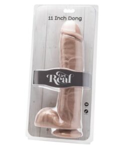 Alternative view of GET REAL - DILDO 28 CM WITH BALLS SKIN