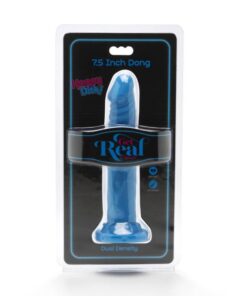 Alternative view of GET REAL - HAPPY DICKS DONG 19 CM BLUE